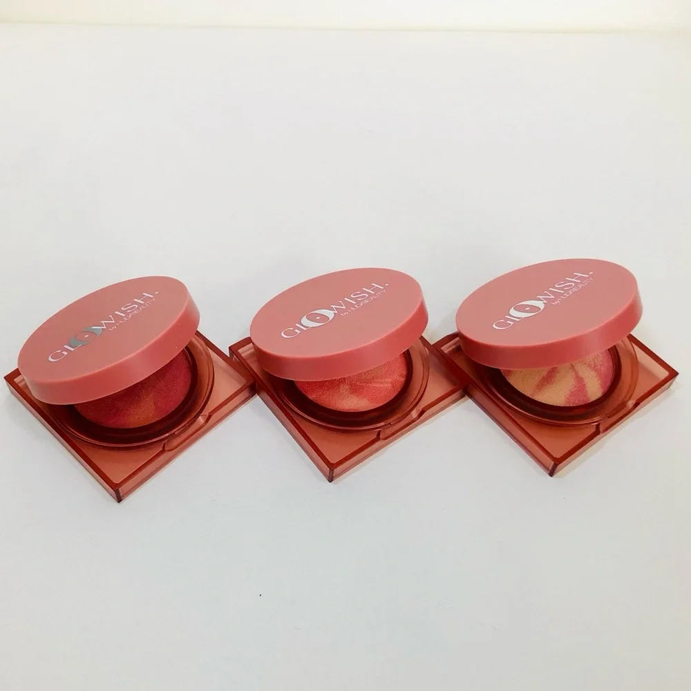 Huda Beauty GloWish Cheeky Vegan Blush Powder Trio 3/set